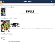 Tablet Screenshot of biketown.com